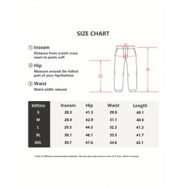1pc Men'S Casual Cotton Sweatpants with Signature Print, Elastic Waist Drawstring, 50% Cotton Knit Fabric, Polyester Blend, Regular Fit for Outdoors - Autumn/Winter Collection 1pc Men'S Casual Cotton Sweatpants with Signature Print, Elastic Waist Drawstring, 50% Cotton Knit Fabric, Polyester Blend, Regular Fit for Outdoors - Autumn/Winter Collection