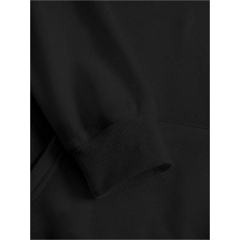 1pc Men'S Casual Cotton Sweatpants with Signature Print, Elastic Waist Drawstring, 50% Cotton Knit Fabric, Polyester Blend, Regular Fit for Outdoors - Autumn/Winter Collection 1pc Men'S Casual Cotton Sweatpants with Signature Print, Elastic Waist Drawstring, 50% Cotton Knit Fabric, Polyester Blend, Regular Fit for Outdoors - Autumn/Winter Collection