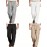 1pc Men'S Casual Wide Leg Pants - Cotton Blend, Solid Color, All-Season, Regular Fit, Slight Stretch, Woven Fabric, Mid Waist with Drawstring and Pleated Front - Versatile for Beach and Daily Wear