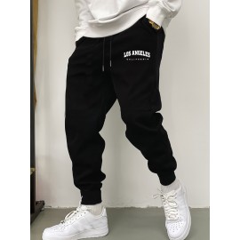 LOS ANGELES Print Sweatpants, Comfortable, Autumn/Winter Joggers LOS ANGELES Print Sweatpants, Comfortable, Autumn/Winter Joggers