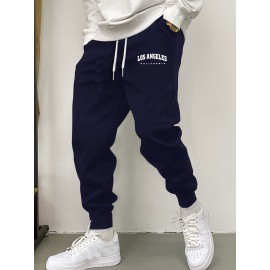 LOS ANGELES Print Sweatpants, Comfortable, Autumn/Winter Joggers LOS ANGELES Print Sweatpants, Comfortable, Autumn/Winter Joggers