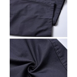 Men's Fleece Lined Casual Pants, Elastic Waist Pants Workwear Leisure Fashion Pants Cargo Pants Men's Fleece Lined Casual Pants, Elastic Waist Pants Workwear Leisure Fashion Pants Cargo Pants