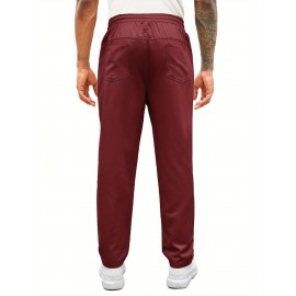1pc Men'S Casual Cotton Drawstring Pants - Solid Color, Non-Stretch Fabric, Regular Fit, All-Season Straight Leg Cargo Trousers 1pc Men'S Casual Cotton Drawstring Pants - Solid Color, Non-Stretch Fabric, Regular Fit, All-Season Straight Leg Cargo Trousers