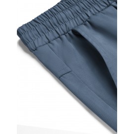 1pc Men'S Casual Cotton Drawstring Pants - Solid Color, Non-Stretch Fabric, Regular Fit, All-Season Straight Leg Cargo Trousers 1pc Men'S Casual Cotton Drawstring Pants - Solid Color, Non-Stretch Fabric, Regular Fit, All-Season Straight Leg Cargo Trousers