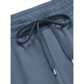 1pc Men'S Casual Cotton Drawstring Pants - Solid Color, Non-Stretch Fabric, Regular Fit, All-Season Straight Leg Cargo Trousers 1pc Men'S Casual Cotton Drawstring Pants - Solid Color, Non-Stretch Fabric, Regular Fit, All-Season Straight Leg Cargo Trousers