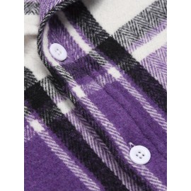 Mens Flannel Shirt Long Sleeve Plaid Jacket Casual Button Down Shirts Shacket Mens Flannel Shirt Long Sleeve Plaid Jacket Casual Button Down Shirts Shacket
