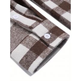 Mens Flannel Shirt Long Sleeve Plaid Jacket Casual Button Down Shirts Shacket Mens Flannel Shirt Long Sleeve Plaid Jacket Casual Button Down Shirts Shacket
