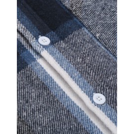 Mens Flannel Shirt Long Sleeve Plaid Jacket Casual Button Down Shirts Shacket Mens Flannel Shirt Long Sleeve Plaid Jacket Casual Button Down Shirts Shacket