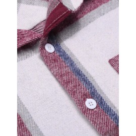Mens Flannel Shirt Long Sleeve Plaid Jacket Casual Button Down Shirts Shacket Mens Flannel Shirt Long Sleeve Plaid Jacket Casual Button Down Shirts Shacket