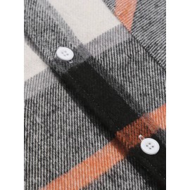 Mens Flannel Shirt Long Sleeve Plaid Jacket Casual Button Down Shirts Shacket Mens Flannel Shirt Long Sleeve Plaid Jacket Casual Button Down Shirts Shacket