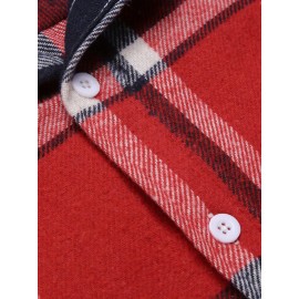 Mens Flannel Shirt Long Sleeve Plaid Jacket Casual Button Down Shirts Shacket Mens Flannel Shirt Long Sleeve Plaid Jacket Casual Button Down Shirts Shacket