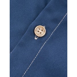 Mens Button Down Shirt Long Sleeve Wrinkle Free Casual Shirt For Men Untucked Shirts With Pocket Mens Button Down Shirt Long Sleeve Wrinkle Free Casual Shirt For Men Untucked Shirts With Pocket