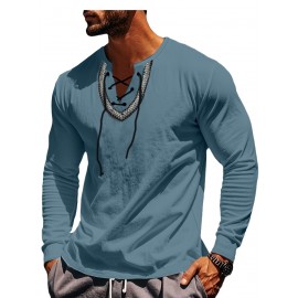 European And American Four Season Loose Fitting Pullover Retro Ethnic Style Casual Stand Up Collar Shirt European And American Four Season Loose Fitting Pullover Retro Ethnic Style Casual Stand Up Collar Shirt