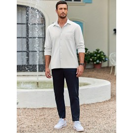Men's Oxford Shirt Long Sleeve Dress Shirts Casual Button Down Shirts Regular Fit Men's Oxford Shirt Long Sleeve Dress Shirts Casual Button Down Shirts Regular Fit