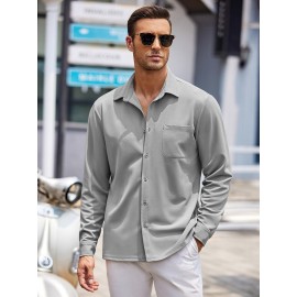 Men's Oxford Shirt Long Sleeve Dress Shirts Casual Button Down Shirts Regular Fit Men's Oxford Shirt Long Sleeve Dress Shirts Casual Button Down Shirts Regular Fit