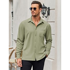 Men's Oxford Shirt Long Sleeve Dress Shirts Casual Button Down Shirts Regular Fit Men's Oxford Shirt Long Sleeve Dress Shirts Casual Button Down Shirts Regular Fit