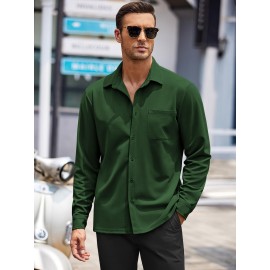 Men's Oxford Shirt Long Sleeve Dress Shirts Casual Button Down Shirts Regular Fit Men's Oxford Shirt Long Sleeve Dress Shirts Casual Button Down Shirts Regular Fit