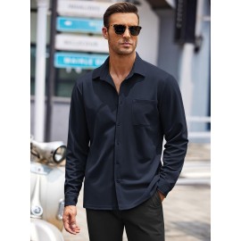 Men's Oxford Shirt Long Sleeve Dress Shirts Casual Button Down Shirts Regular Fit Men's Oxford Shirt Long Sleeve Dress Shirts Casual Button Down Shirts Regular Fit