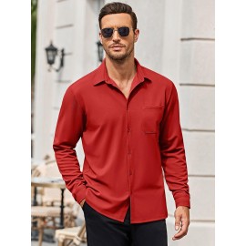 Men's Oxford Shirt Long Sleeve Dress Shirts Casual Button Down Shirts Regular Fit Men's Oxford Shirt Long Sleeve Dress Shirts Casual Button Down Shirts Regular Fit