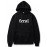 Men's Oversized Hip-Hop Style Hoodie with Geometric Print - Casual Pullover Sweatshirt for Fall & Winter, Polyester, Machine Washable