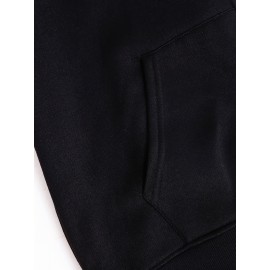 Men's Fashion Geometric Cross Print Hoodie with Comfort Pockets, Full Zip Regular Fit Polyester Knit Fabric Hooded Sweatshirt with Slight Stretch - All Season Style Men's Fashion Geometric Cross Print Hoodie with Comfort Pockets, Full Zip Regular Fit Polyester Knit Fabric Hooded Sweatshirt with Slight Stretch - All Season Style