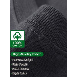 Men's Casual Cotton Long Sleeve T-Shirt - Crew Neck, Loose Fit, Spring & Fall Collection Men's Casual Cotton Long Sleeve T-Shirt - Crew Neck, Loose Fit, Spring & Fall Collection