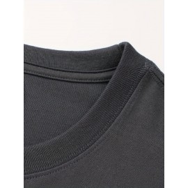 Men's Casual Cotton Long Sleeve T-Shirt - Crew Neck, Loose Fit, Spring & Fall Collection Men's Casual Cotton Long Sleeve T-Shirt - Crew Neck, Loose Fit, Spring & Fall Collection