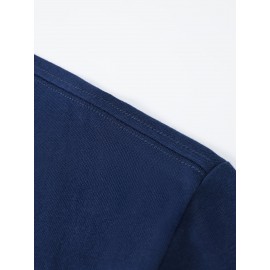 Men's Casual Cotton Long Sleeve T-Shirt - Crew Neck, Loose Fit, Spring & Fall Collection Men's Casual Cotton Long Sleeve T-Shirt - Crew Neck, Loose Fit, Spring & Fall Collection