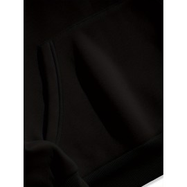 Men'S Christmas Hoodie, Cotton Blend Casual Knit Fabric, Regular Fit, Hooded Sweatshirt with Front Pocket, Slight Stretch, Alphabet Pattern, with Pocket for Daily Wear & Holiday Gifts Men'S Christmas Hoodie, Cotton Blend Casual Knit Fabric, Regular Fit, Hooded Sweatshirt with Front Pocket, Slight Stretch, Alphabet Pattern, with Pocket for Daily Wear & Holiday Gifts