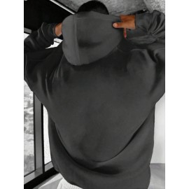 ME VS ME Print, Men's Casual and Cozy Hoodies, Trendy Long Sleeve Hooded Sweatshirt, Casual Versatile Top for Autumn Winter ME VS ME Print, Men's Casual and Cozy Hoodies, Trendy Long Sleeve Hooded Sweatshirt, Casual Versatile Top for Autumn Winter