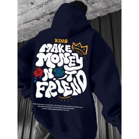 Men's Casual Hoodie, Spring/Autumn Fashion, Geometric Pattern, Knit Fabric, Regular Fit, Polyester, Stretchy, Crew Neck,  Men's Casual Hoodie, Spring/Autumn Fashion, Geometric Pattern, Knit Fabric, Regular Fit, Polyester, Stretchy, Crew Neck,