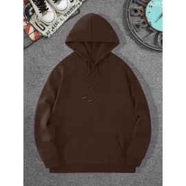 Men's Casual Hoodie, Spring/Autumn Fashion, Geometric Pattern, Knit Fabric, Regular Fit, Polyester, Stretchy, Crew Neck,  Men's Casual Hoodie, Spring/Autumn Fashion, Geometric Pattern, Knit Fabric, Regular Fit, Polyester, Stretchy, Crew Neck,