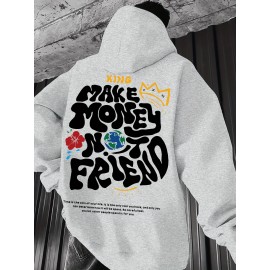 Men's Casual Hoodie, Spring/Autumn Fashion, Geometric Pattern, Knit Fabric, Regular Fit, Polyester, Stretchy, Crew Neck,  Men's Casual Hoodie, Spring/Autumn Fashion, Geometric Pattern, Knit Fabric, Regular Fit, Polyester, Stretchy, Crew Neck,