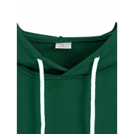 1pc Dr Pepper Print Men'S Casual Hoodie - Cozy Long Sleeve Pullover with Hood, Polyester Fabric, Regular Fit, Stretchy, for Autumn/Winter 1pc Dr Pepper Print Men'S Casual Hoodie - Cozy Long Sleeve Pullover with Hood, Polyester Fabric, Regular Fit, Stretchy, for Autumn/Winter