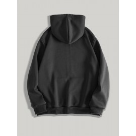 Men's Gothic Thorns Graphic Hoodie - Fall/Winter Casual Knit Fabric Zip-Up Hooded Sweatshirt with Geometric Pattern - 100% Polyester Slight Stretch Regular Fit Men's Gothic Thorns Graphic Hoodie - Fall/Winter Casual Knit Fabric Zip-Up Hooded Sweatshirt with Geometric Pattern - 100% Polyester Slight Stretch Regular Fit