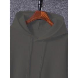 Men's Casual Hoodie with Unique Print Design - Soft Polyester, Machine Washable, Loose Fit Pullover with Kangaroo Pocket Men's Casual Hoodie with Unique Print Design - Soft Polyester, Machine Washable, Loose Fit Pullover with Kangaroo Pocket