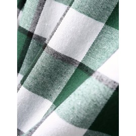 Fashionable And Versatile Men's College Style Casual Plaid Hoodies Button Drawstring Shirt Jacket, Suitable For Outdoor Fashionable And Versatile Men's College Style Casual Plaid Hoodies Button Drawstring Shirt Jacket, Suitable For Outdoor